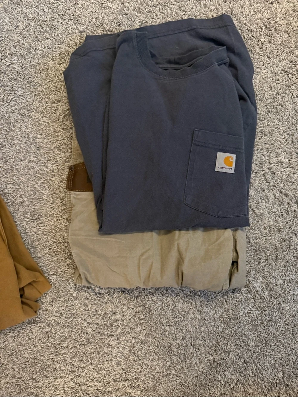 Workwear Bundle - Wrangler shirt and pants, Carhartt shirt and Dickies pants